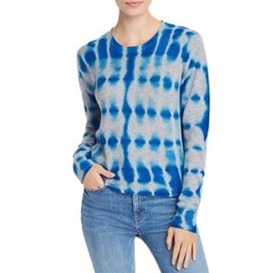 AQUA Cashmere Tie Dye Sweater